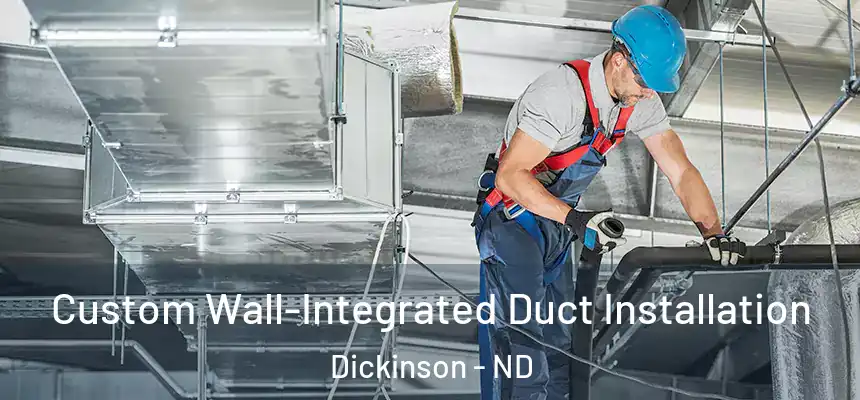  Custom Wall-Integrated Duct Installation Dickinson - ND